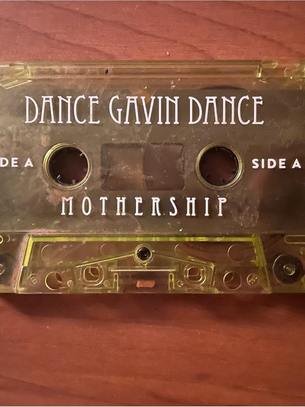 Dance Gavin Dance Mothership Cassette - Yellow Translucent Shell